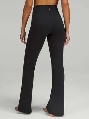 Lululemon Groove Super-High-Rise Split-Hem Flare Pant *Nulu